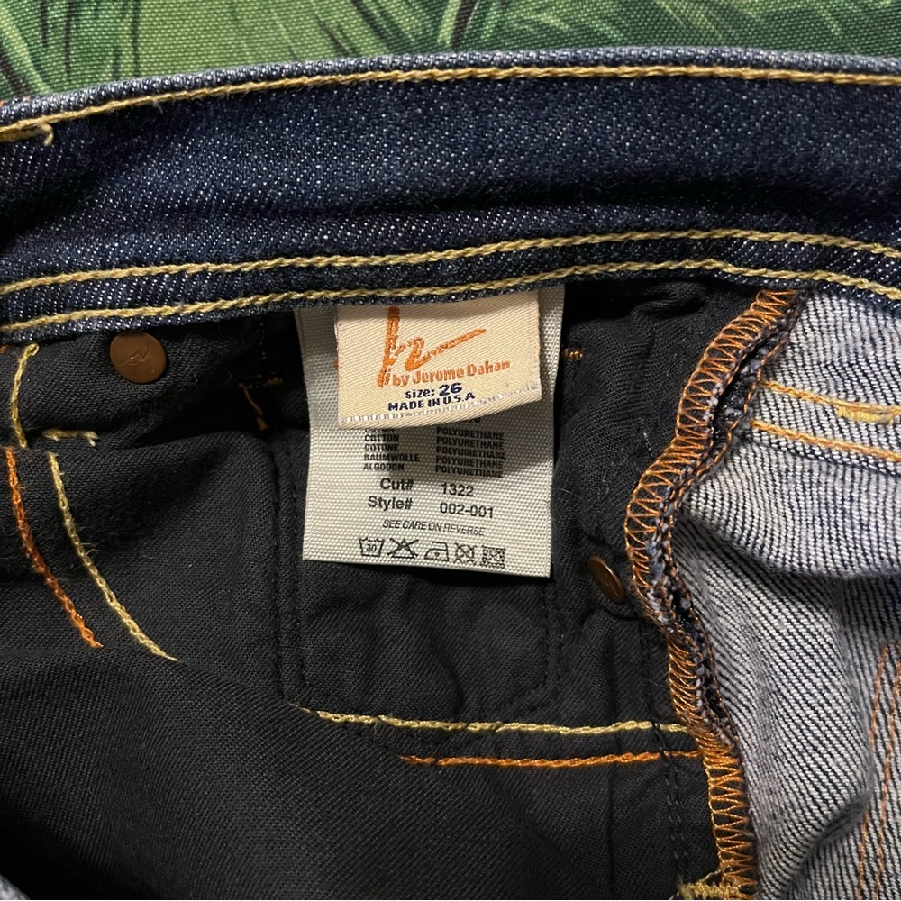 EUC Vintage Citizen of Humanity Low Waist Flair Ingrid #002 Stretch Jeans - Picture 7 of 9